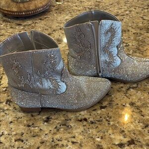 GB Glitter Ankle Boots